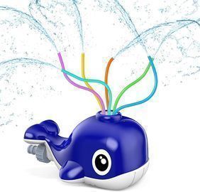 Blue Whale Spray Water Toy