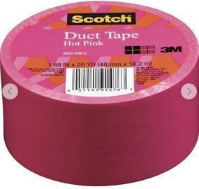 Scotch 1.88 x 20 yds Hot Pink Duct Tape