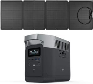 EF Ecoflow Delta Solar Generator w/ Solar Panel