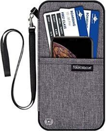Waterproof Travel Wallet with Neck Strap
