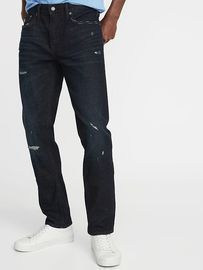 Men's Slim Built-In Flex Distressed Jeans