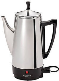 Presto 12-Cup Stainless Steel Coffee Maker