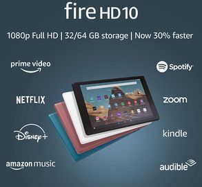 Amazon Fire 10.1 32GB 1080p HD 10 Tablet (2019 Release)