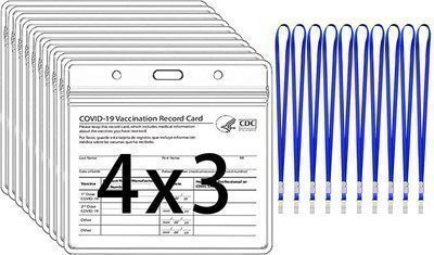 Vaccine Card Protectors- 10 Pack