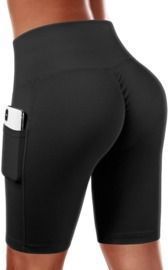 High Waisted Yoga Shorts