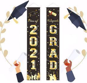 Graduation Porch Sign Banner 2021