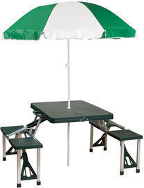 Stansport Folding Picnic Table with Umbrella