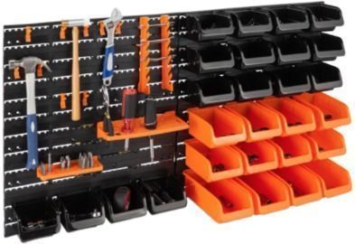 44-Piece Wall Mounted Garage Storage Rack