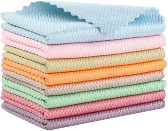 10 PACK Microfiber Glass Cleaning Cloths