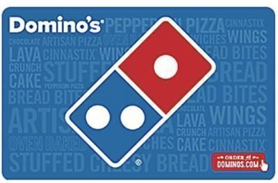 Domino's $25 Gift Card + $5 Bonus Card (Email Delivery)