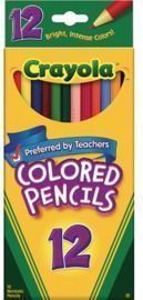Crayola Colored Pencils 12/Box