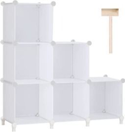 6-Cube Closet Storage Shelves
