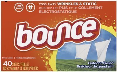 Bounce 40 Count Fabric Softener Sheets