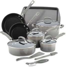 Rachael Ray 14-Pc. Nonstick Cookware Set