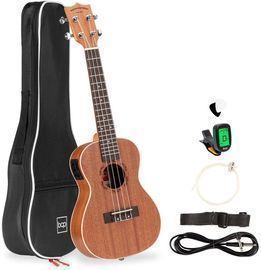 23 Acoustic Electric Ukulele Starter Kit