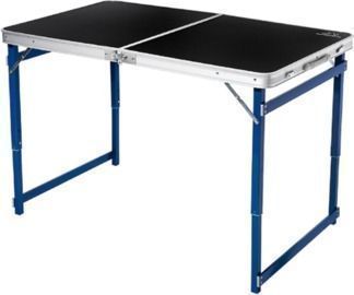 Mountain Summit Gear Heavy Duty Quad Adjustable-Height Folding Table