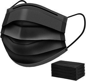 50 PCS Disposable Black Face Coverings