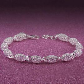 Hollow Chain Bracelet Wrist Clasp Bangle Jewelry