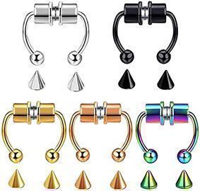 Fake Magnetic Septum Nose Ring
