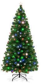 7' Fiber Optic Artificial X-mas Tree w/ 280 Lights