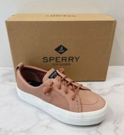 Sperry Women's Vulcanized Crest Vibe Platform Leather Shoes