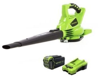 GreenWorks G-MAX 40V 185MPH Variable Speed Cordless Blower/Vac