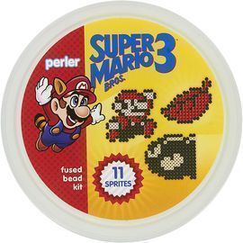 Super Mario Bros. 3 Perler Craft Bead Bucket Activity Kit