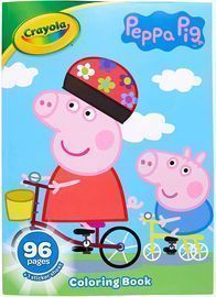 Crayola Peppa Pig Coloring Book with Stickers
