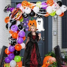 Halloween Balloon Garland Decoration