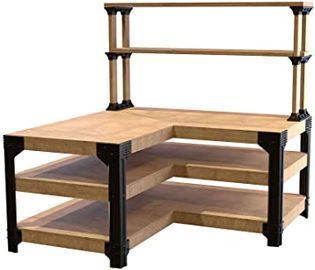 2x4basics Custom Workbench & Shelving Storage System (90164)