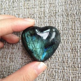 Natural Labradorite Crystal Quartz Stone