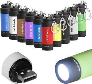 Mini USB Rechargeable LED Flashlight