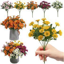 21 Heads Artificial Fake Flowers