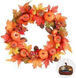 Pumpkin Wreath