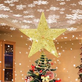 Christmas Tree Topper Lighted Star
