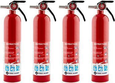 4PK First Alert HOME1 Rechargeable Home Fire Extinguishers
