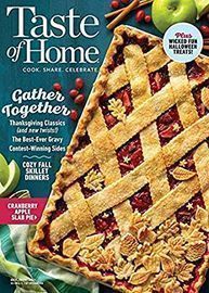 Taste of Home Magazine 1yr Subscription