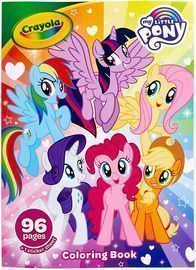 Crayola My Little Pony Coloring Book with Stickers
