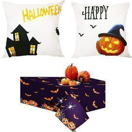 Set of 2 Halloween Pillow Covers