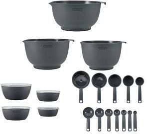 Farberware Professional 23-piece Gray Mix and Measure Baking Set