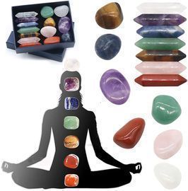 14 Pcs Premium Healing Crystals Kit