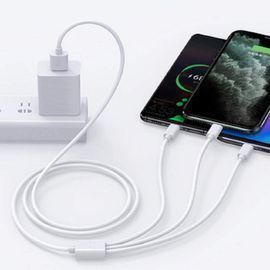 3 in 1 Mobile Phone Charging Cable
