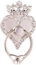 Rhinestone Heart Shape Phone Grip