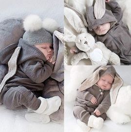 Infant Hooded Romper