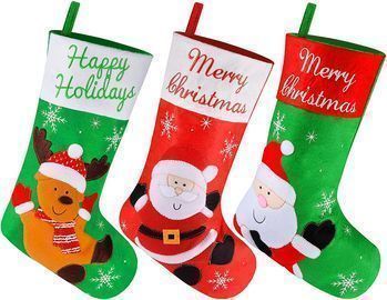 Christmas Stockings 18-inch - 3 Pack