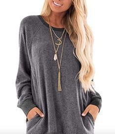 Lightweight Knit Sweatshirts