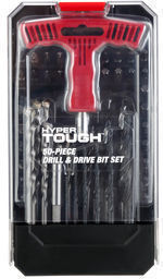 Hyper Tough 50pc. Drill/Drive Bit Set