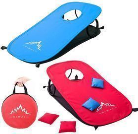 Collapsible Portable Cornhole Game Boards
