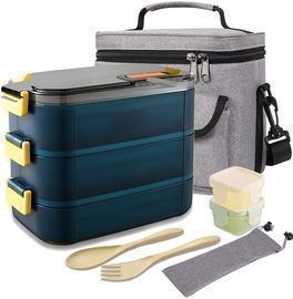 Stainless Steel Bento Box With Lunch Bag