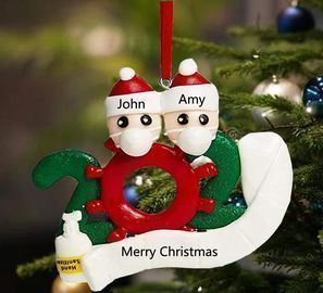 Custom Name Christmas Ornament